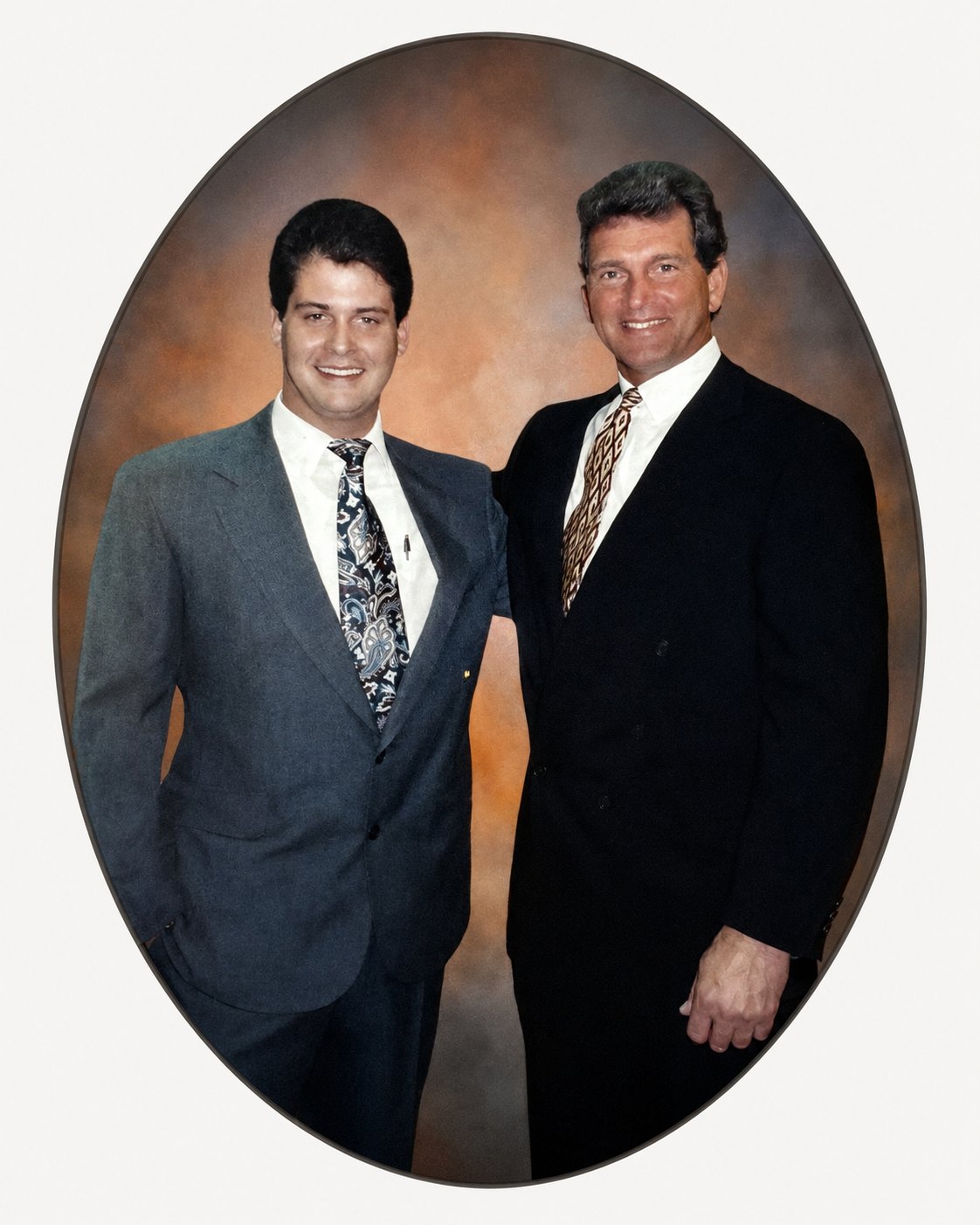 Robert Bailey with NFL legend Joe Theismann